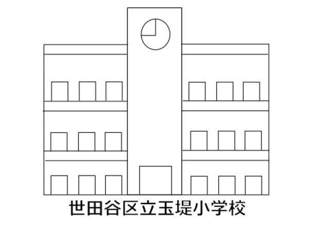 ���ӊ� ���c�J�旧�ʒ珬�w�Z �k��7���B 500m