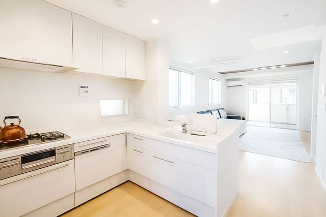 �L�b�`�� �L�b�`�����z�V�����₷���A�q��Đ��тɃI�X�X���̑Ζʎ��L�b�`���B���q�l�̗l�q�����Ȃ����Ƃł��܂��B