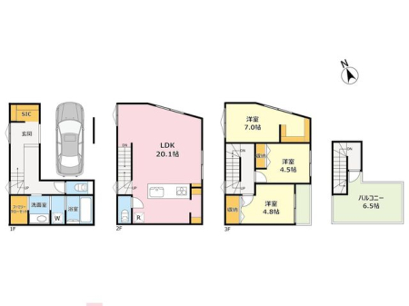 ���} �����v�����ၟ�����ʐ�100.71m2