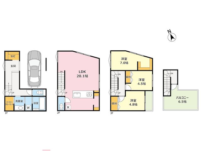 ���} �����v�����ၟ�����ʐ�100.71m2