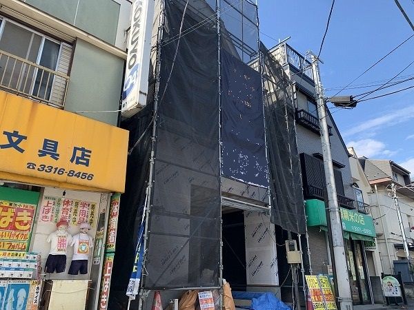 杉並区松ノ木2丁目新築一戸建て外観