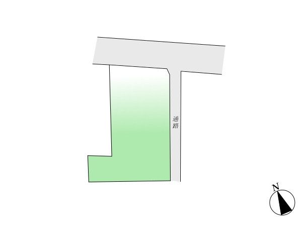 の新宿区西早稲田3丁目新築一戸建て（区画図）