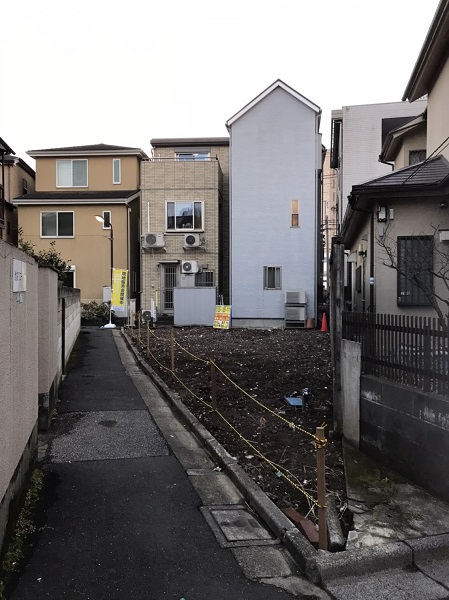 豊島区上池袋1丁目新築一戸建て（現地写真）