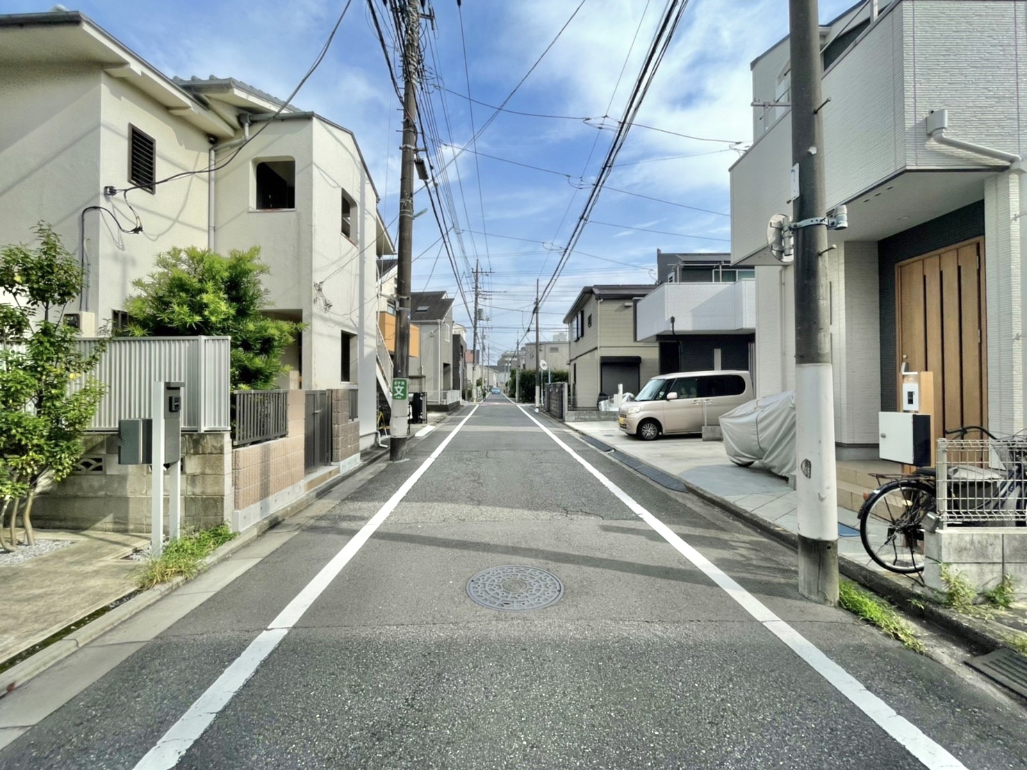 杉並区西荻北5丁目　中古一戸建て　前面道路