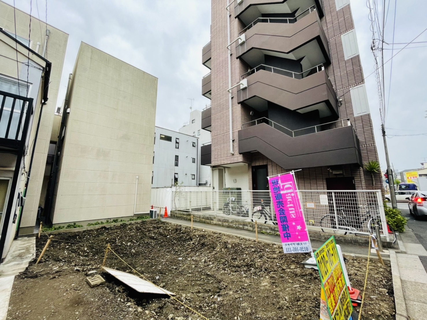 杉並区高円寺南5丁目　土地　現地外観