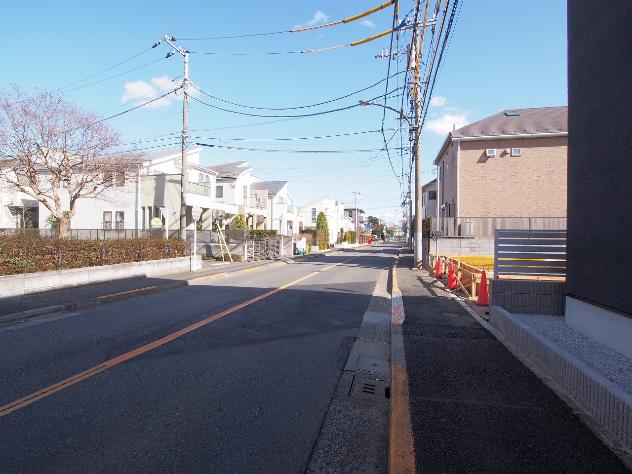 武蔵野市吉祥寺北町3丁目新築一戸建て周辺道路の写真