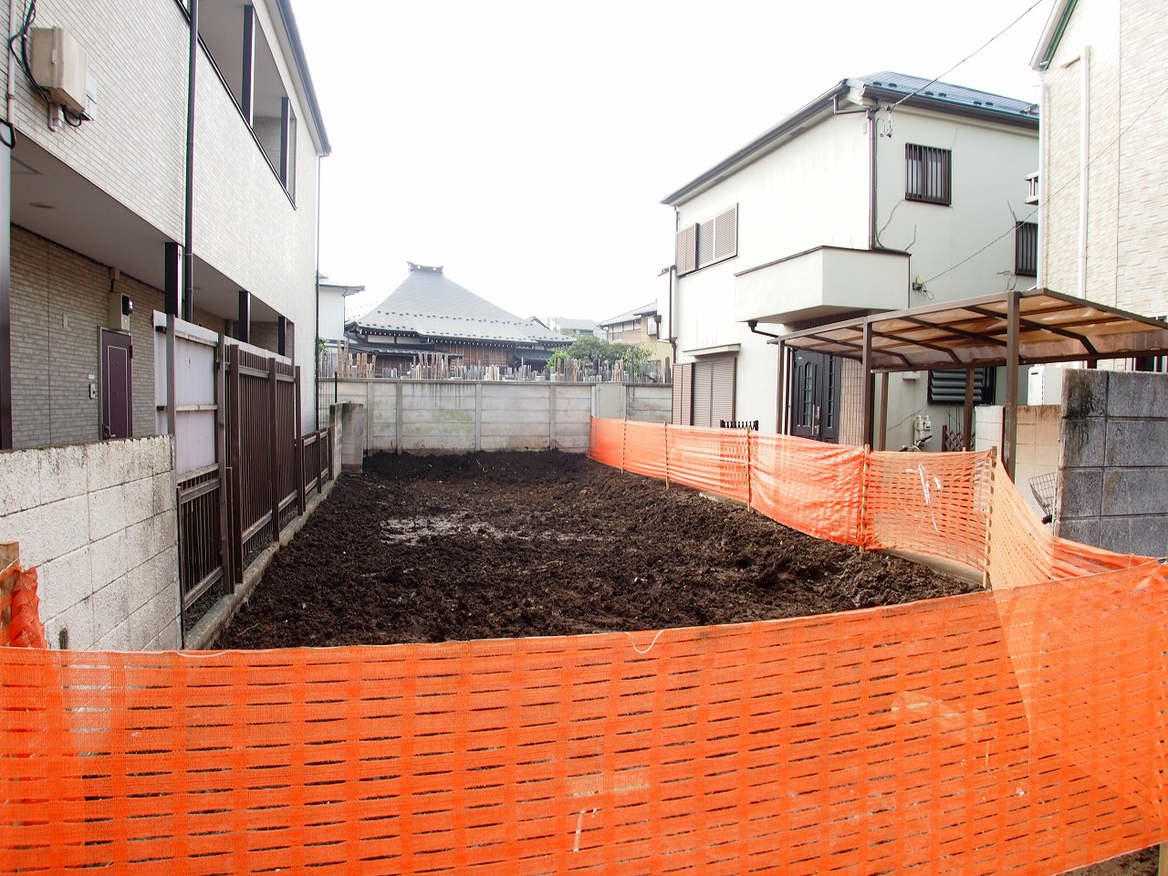 杉並区高円寺南2丁目　新築一戸建て現地