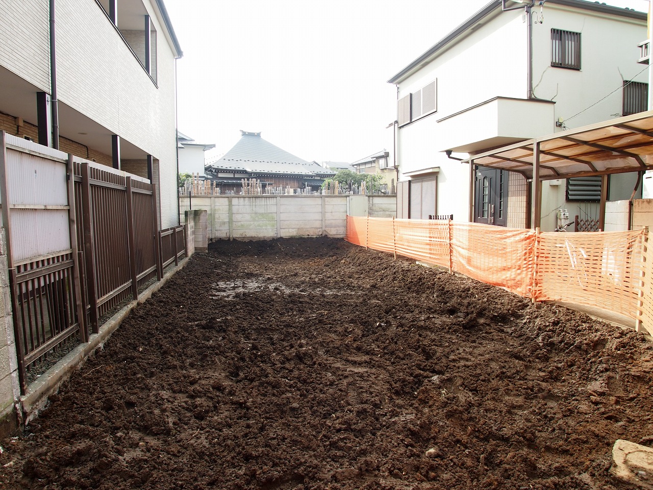 杉並区高円寺南2丁目　新築一戸建て現地