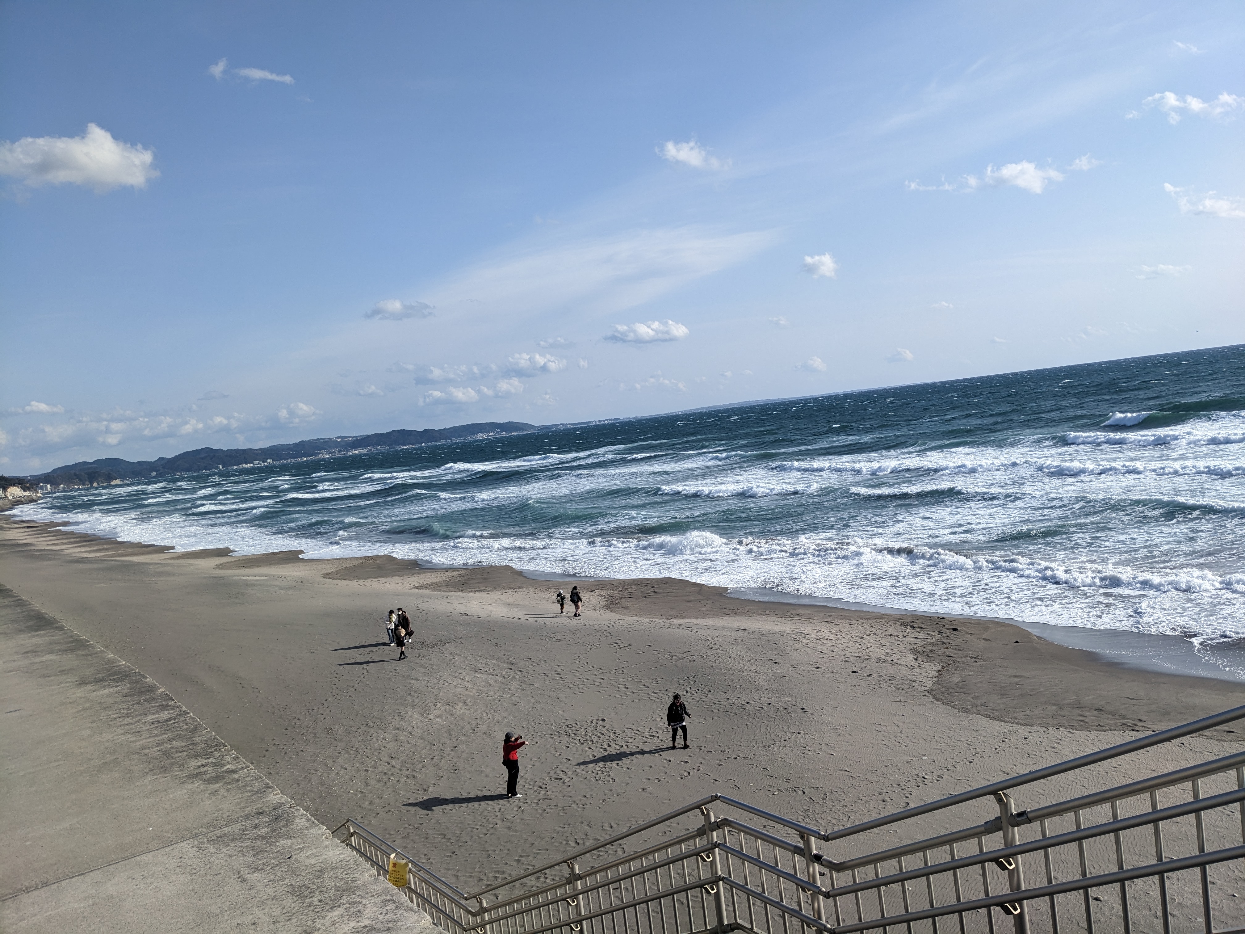 鎌倉市　七里ガ浜　海　休日　朝活　高円寺　ナノッシュ