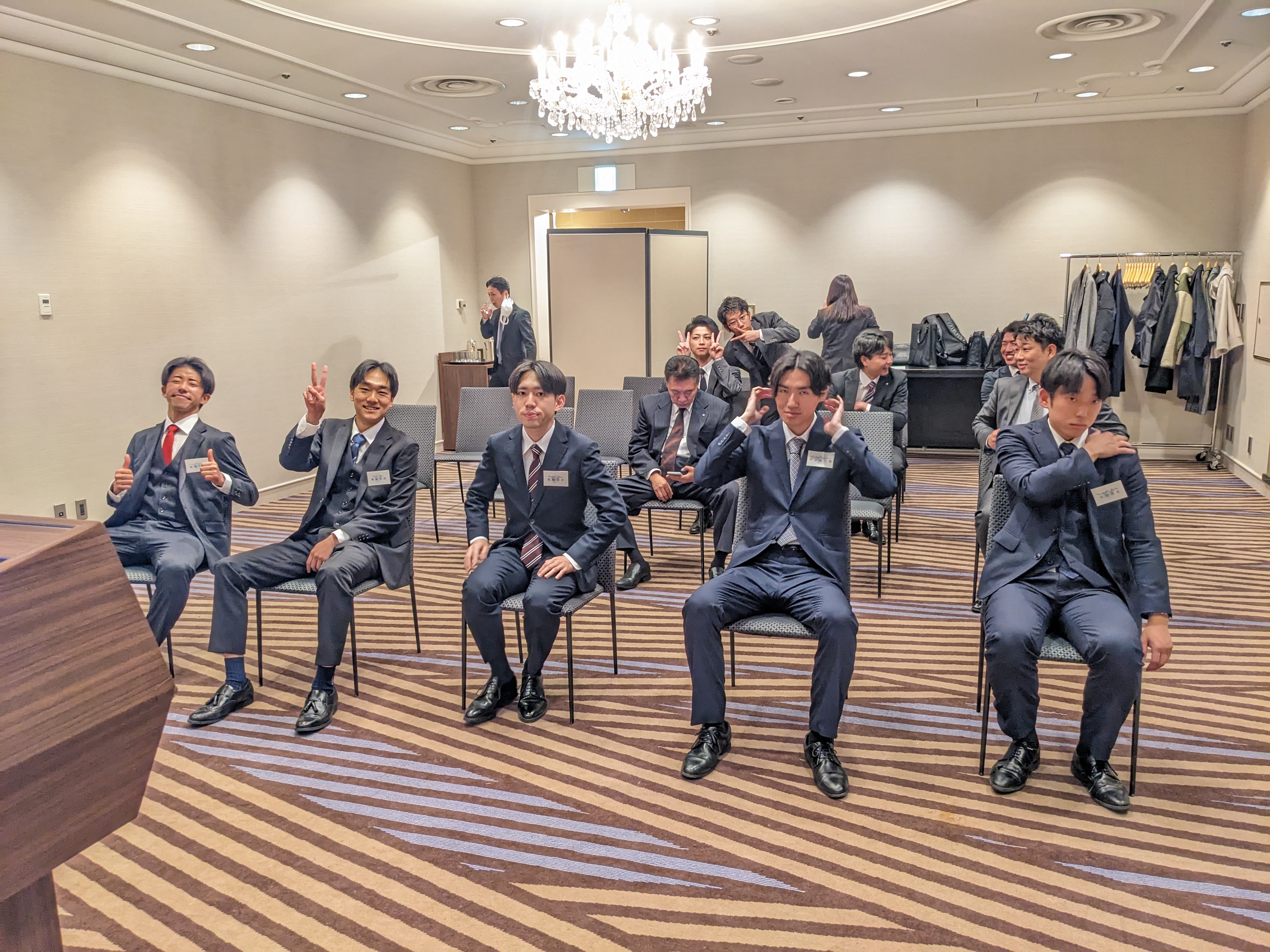 2025年　内定式　桜　ハイアットリージェンシー東京　高円寺　不動産