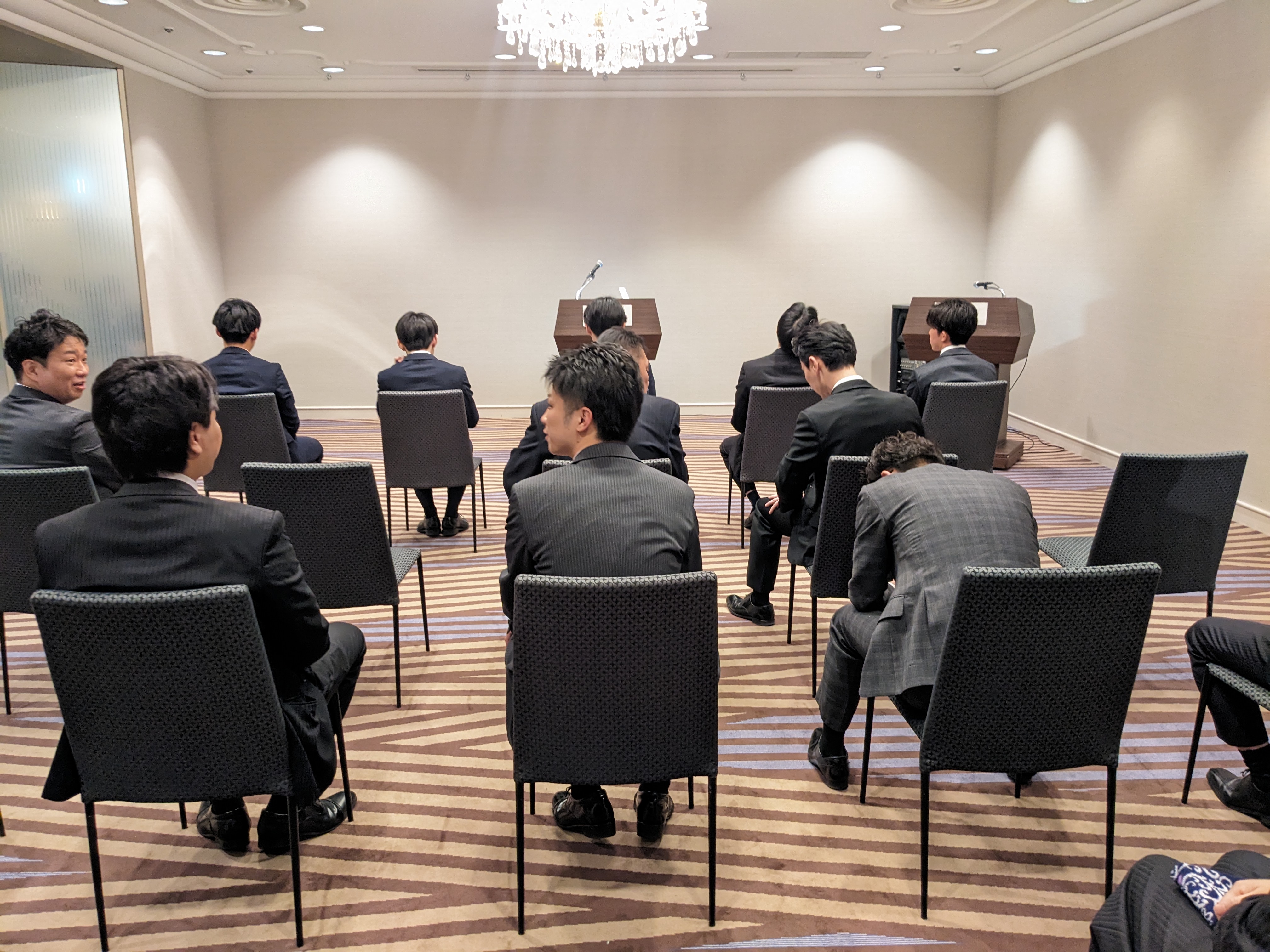 2025年　内定式　桜　ハイアットリージェンシー東京　高円寺　不動産