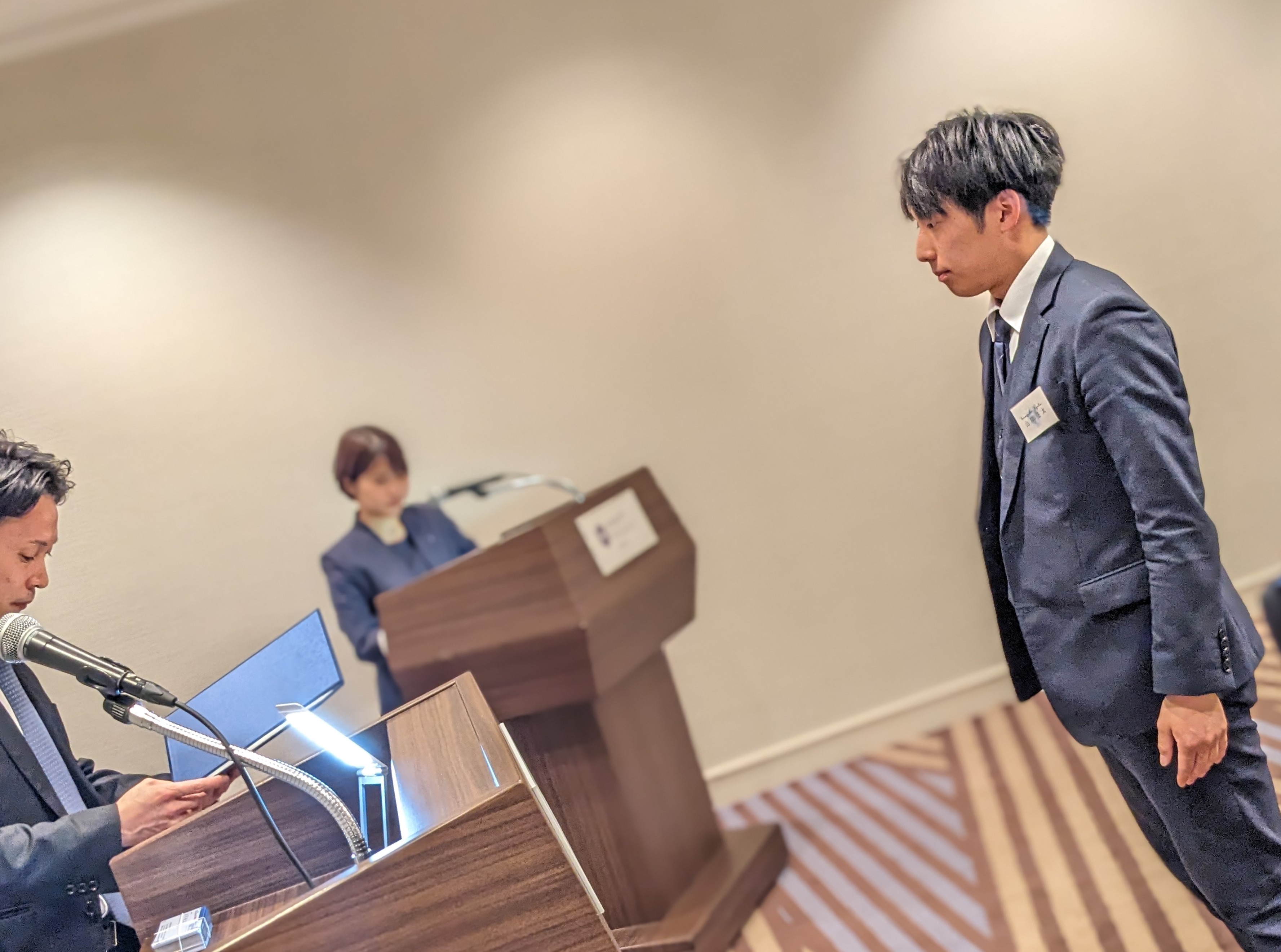 2025年　内定式　桜　ハイアットリージェンシー東京　高円寺　不動産