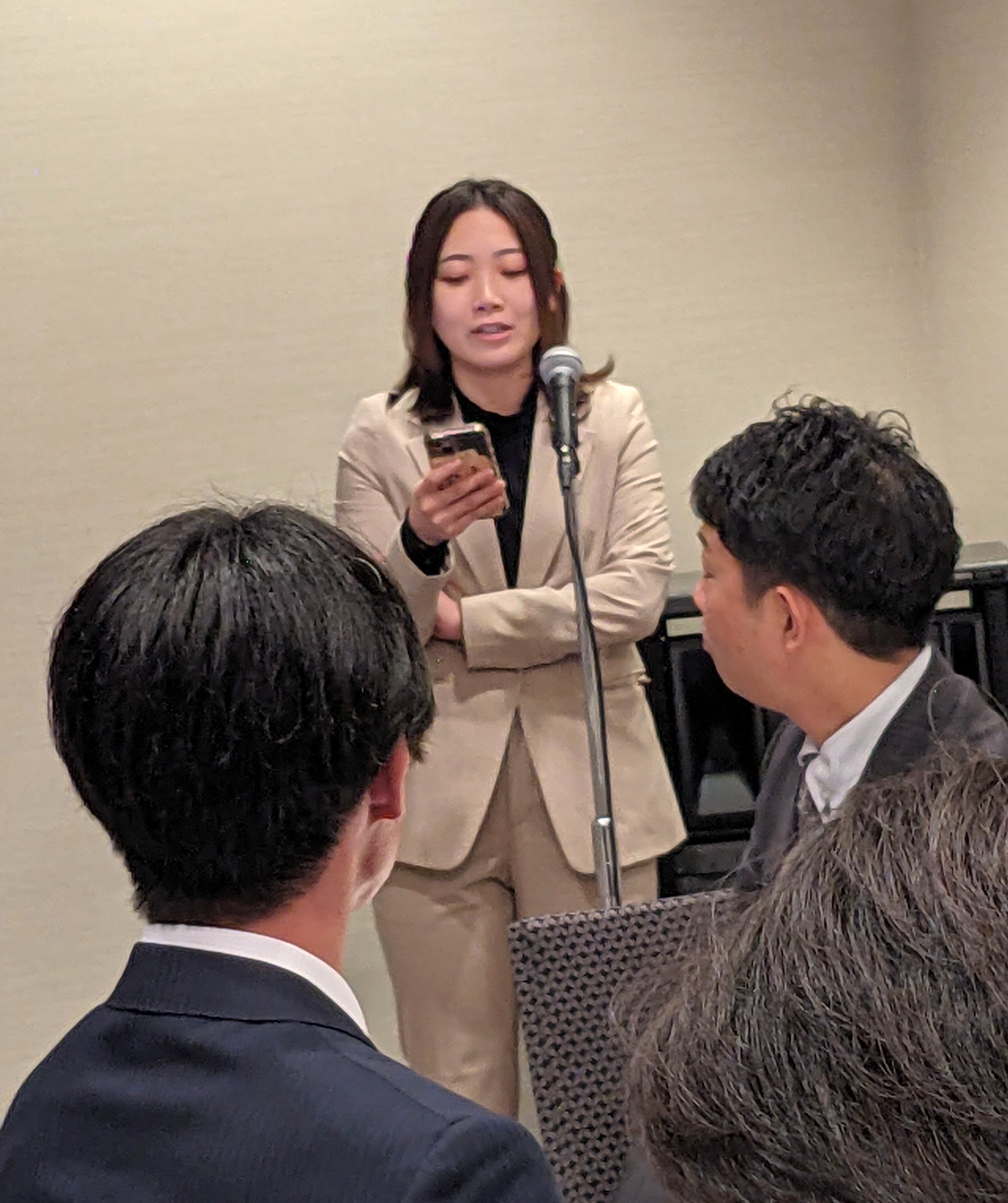2025年　内定式　桜　ハイアットリージェンシー東京　高円寺　不動産