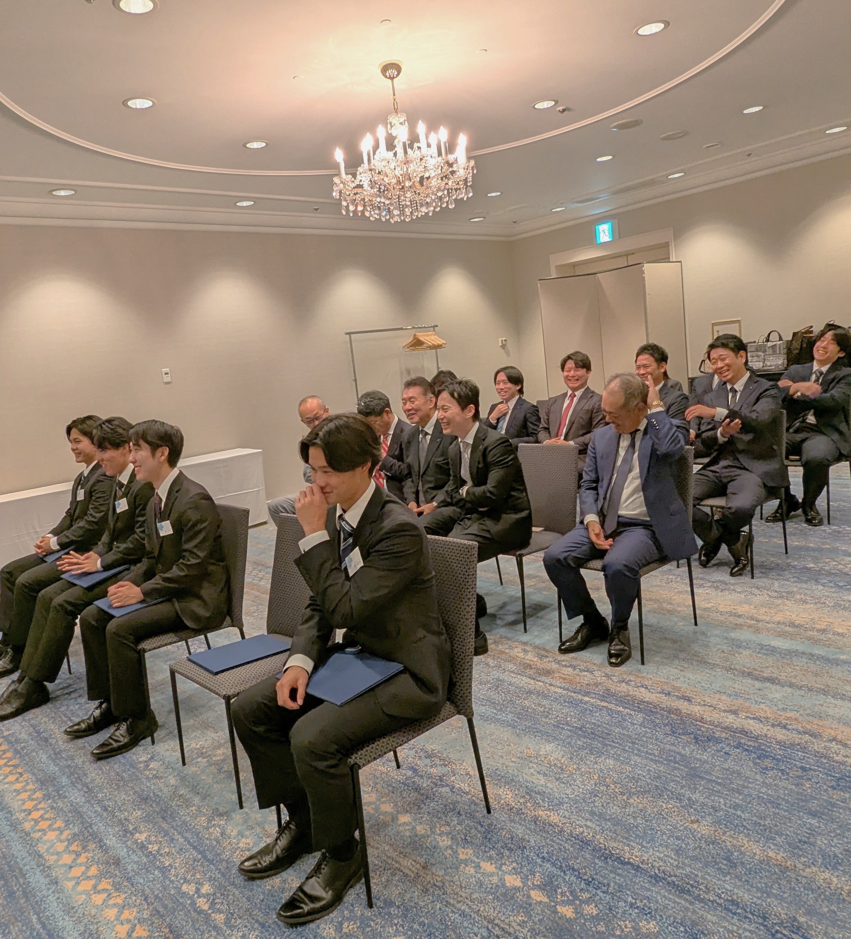 内定式　高円寺　不動産　新入社員　新卒採用　ハイアットリージェンシー